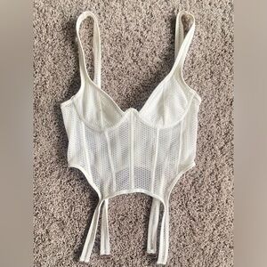 White Fox Boutique white corset top